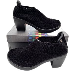 Bernie Mev Texas Chesca Boot Black Chenille EU 40 US 9–9.5